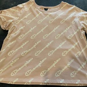 Champion pink shirt, 2XL
